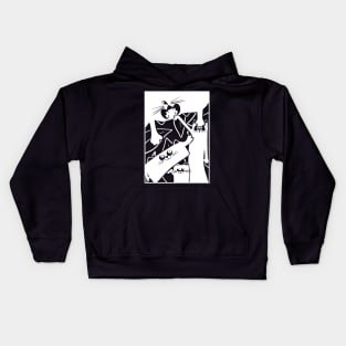 Abstract Cats for Dark T-Shirt Lovers Kids Hoodie